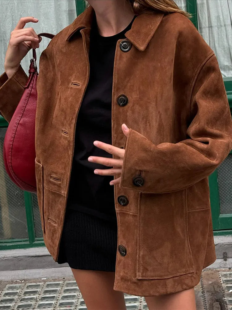 VIENNA SUEDE COAT