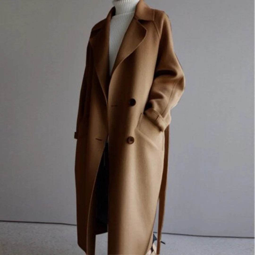 Clara - wool trench coat