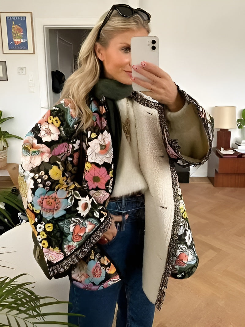 Floral Print Jacket