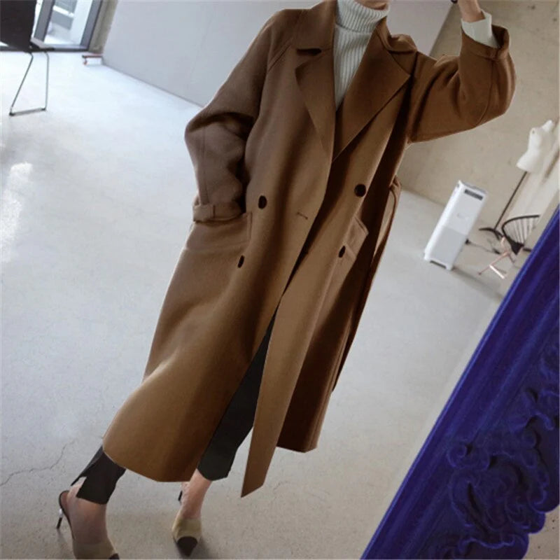 Clara - wool trench coat