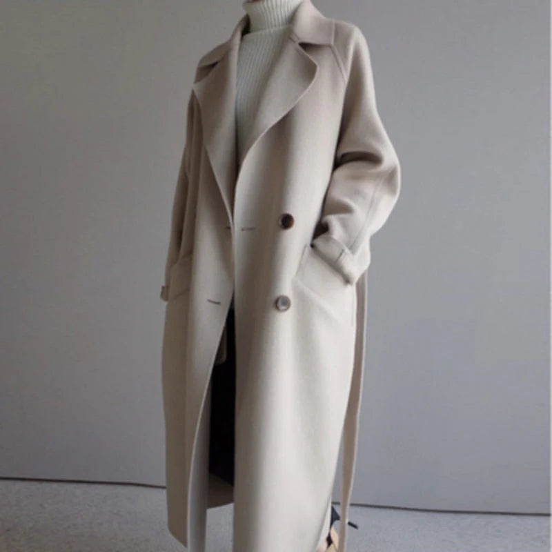 Clara - wool trench coat