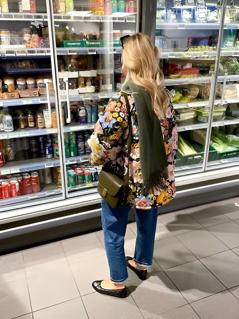 Floral Print Jacket